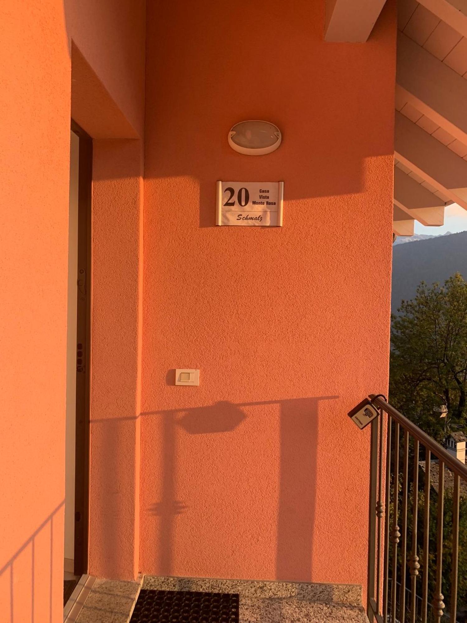 Casa Vista Monte Rosa Apartment Toceno Luaran gambar